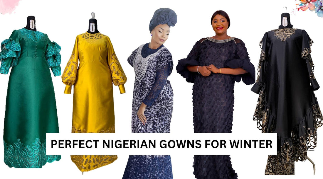 5 Amazing Nigerian Gowns to Wear This Winter 2023 - Biola Brentwood